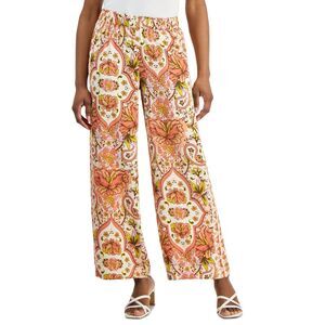 Petite Medallion Melody Satin Pants